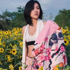 Fluory Koi Fish Pink Jiu Jitsu Gi -Boxing Discount Store BJJF20P c 1