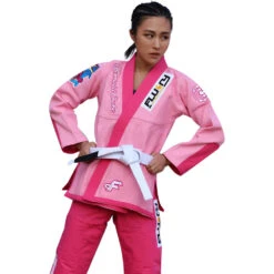 Fluory Mermaid Womens Pink Jiu Jitsu Gi -Boxing Discount Store BJJF22 c 1