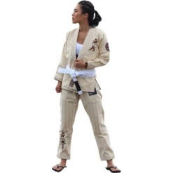 Fluory No Soul Cream Womens Jiu Jitsu Gi -Boxing Discount Store BJJF25W c 1