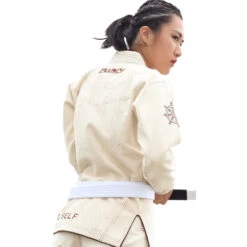 Fluory No Soul Cream Womens Jiu Jitsu Gi -Boxing Discount Store BJJF25W c 6