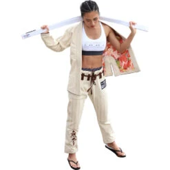 Fluory No Soul Cream Womens Jiu Jitsu Gi -Boxing Discount Store BJJF25W c 8