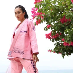 Fluory Pink Butterfly Jiu Jitsu Gi 10 Fluory Pink Butterfly Jiu Jitsu Gi -Boxing Discount Store BJJF26P c 3