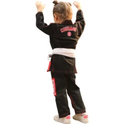 Fluory Courage Kids Black Jiu Jitsu Gi -Boxing Discount Store BJJF31 c 3