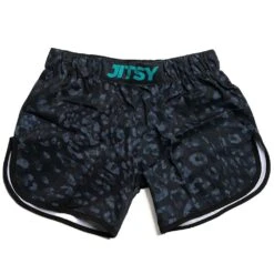 Jitsy Club Black Ocelot Hybrid Kids Shorts