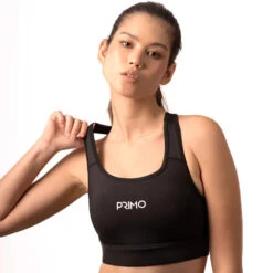Primo Black Womens Sports Bra -Boxing Discount Store BRA BLK c 2