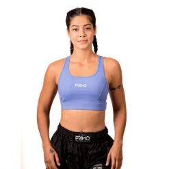 Primo Blue Womens Sports Bra -Boxing Discount Store BRA BLU c 2