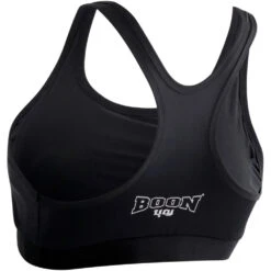 Boon Logo Black Sports Bra -Boxing Discount Store BRAS c 4