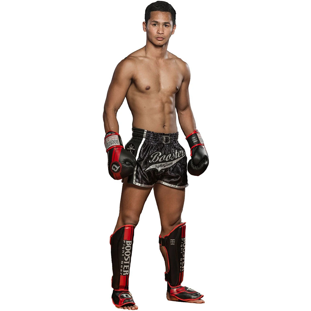 Booster BSG V3 Black/Red Shin Guards 5 Booster BSG V3 Black/Red Shin Guards - Image 3