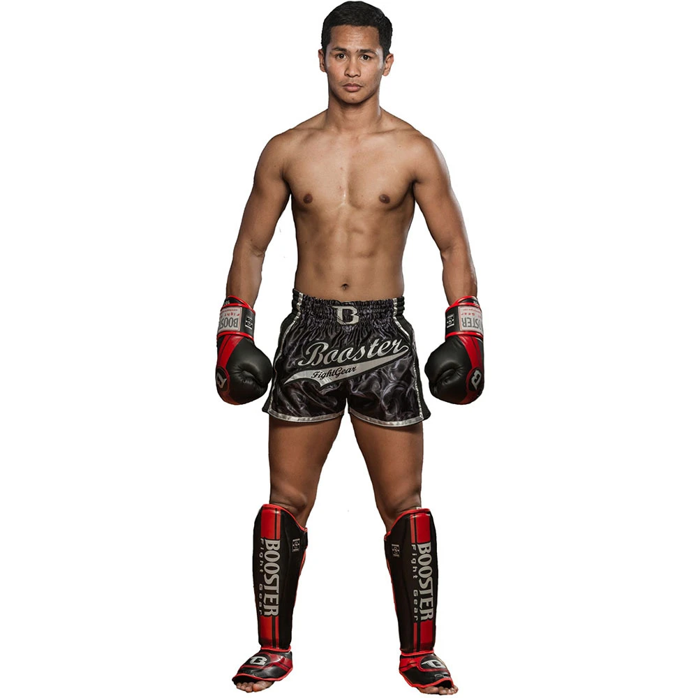 Booster BSG V3 Black/Red Shin Guards 6 Booster BSG V3 Black/Red Shin Guards - Image 4