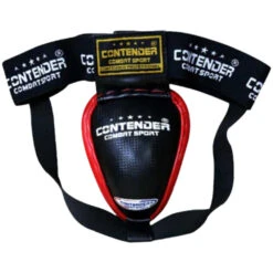 Contender Steel Black Elastic Groin Guard