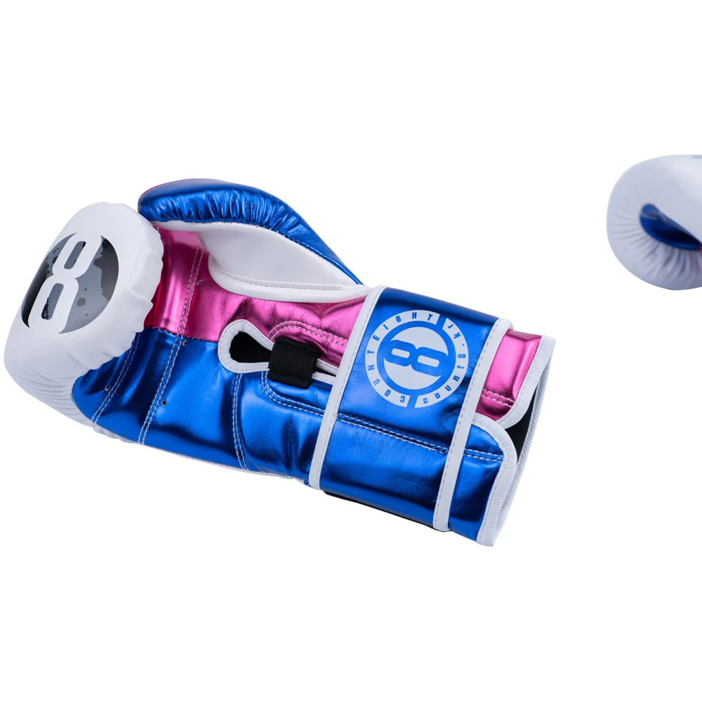 Contender Count 8 Blue/Purple Metallic Boxing Gloves 7 Contender Count 8 Blue/Purple Metallic Boxing Gloves - Image 5