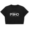 Primo Black Womens Crop Top