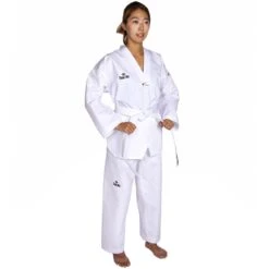 Daedo WT Approved White V Ribbed Dobok