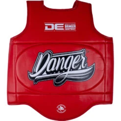 Danger Red Muay Thai Chest Protector