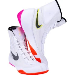 Nike Machomai 2 SE White/Black BRT Crimson/Pink BLST Boxing Shoes -Boxing Discount Store DJ4472 121 c 1