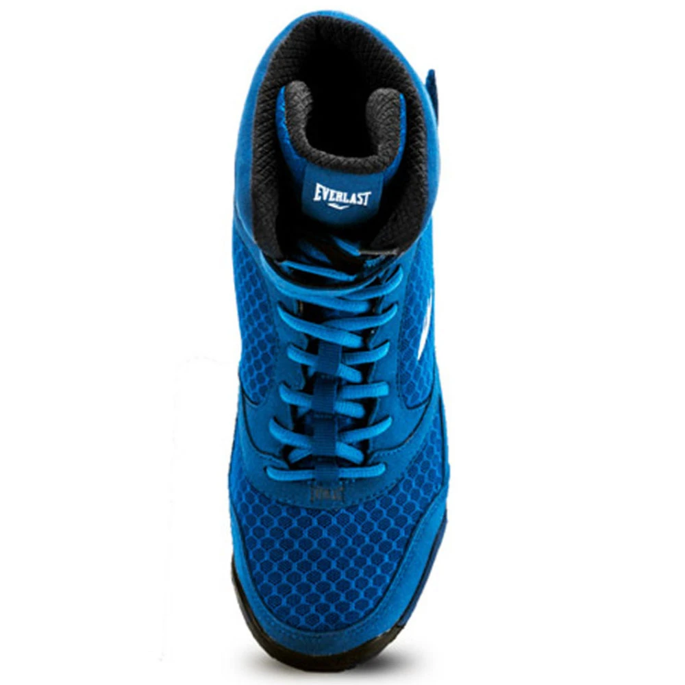 Everlast Elite Pro Hi-Top Blue Boxing Boots 5 Everlast Elite Pro Hi-Top Blue Boxing Boots - Image 3