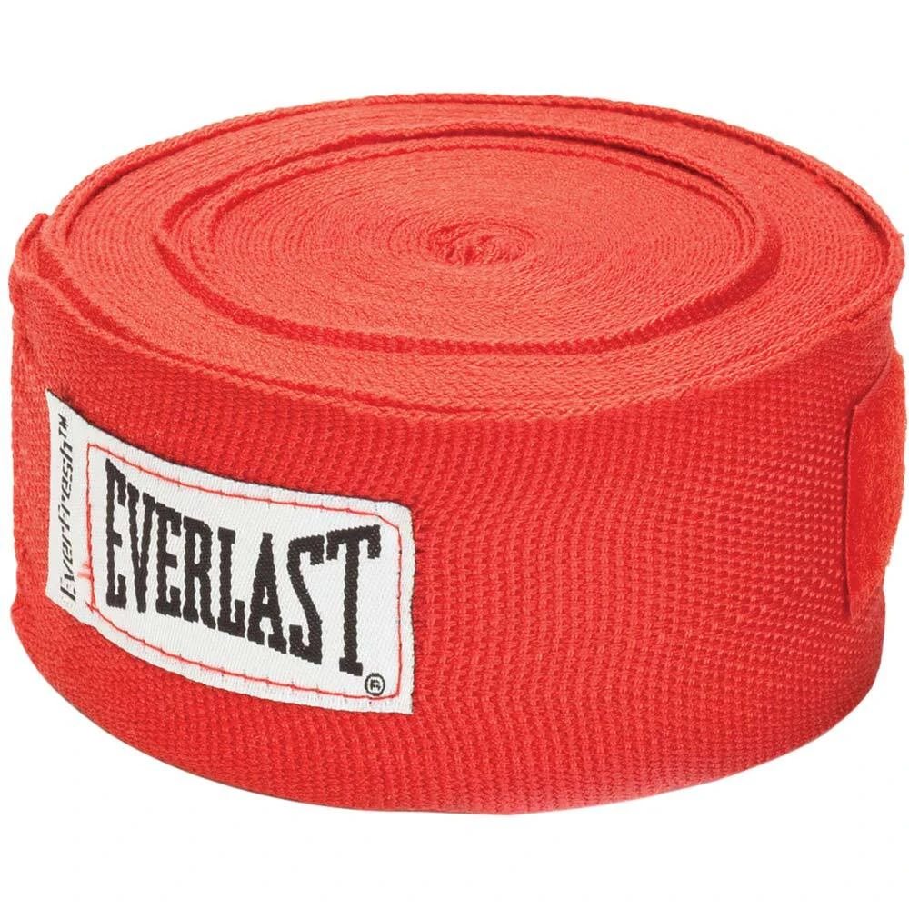 Everlast 180" Red Hand Wraps 3 Everlast 180" Red Hand Wraps