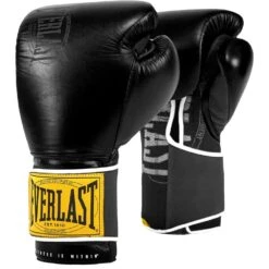 Everlast 1910 Classic Black Training Gloves