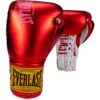 Everlast 1910 Classic Metalic Red Fight Gloves -Boxing Discount Store DWEQ141139 MTLRD c