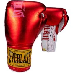 Everlast 1910 Classic Metalic Red Fight Gloves