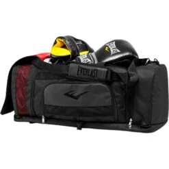 Everlast Contender Hybrid Black Duffel Bag 11 Everlast Contender Hybrid Black Duffel Bag -Boxing Discount Store DWEQ141309 BLK 2