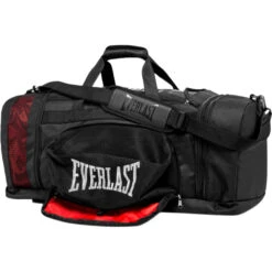 Everlast Contender Hybrid Black Duffel Bag