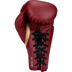 Everlast MX2 Red/Gold Lace Training Gloves -Boxing Discount Store DWEQ141359 RDGLD L c 3