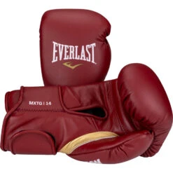 Everlast MX2 Red/Gold Training Gloves -Boxing Discount Store DWEQ141362 RDGLD c 2