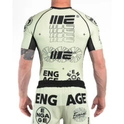 Engage Billboard Sand Short Sleeve Rash Guard -Boxing Discount Store EBB SSR TAN c 3