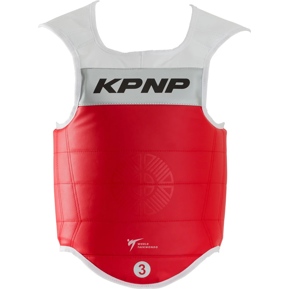 KPNP Red Taekwondo Body Protector 3 KPNP Red Taekwondo Body Protector