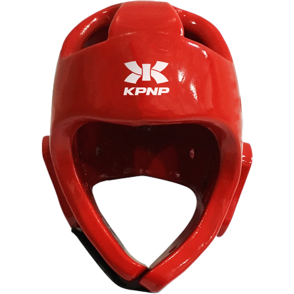 KPNP Red Taekwondo Head Protector 3 KPNP Red Taekwondo Head Protector