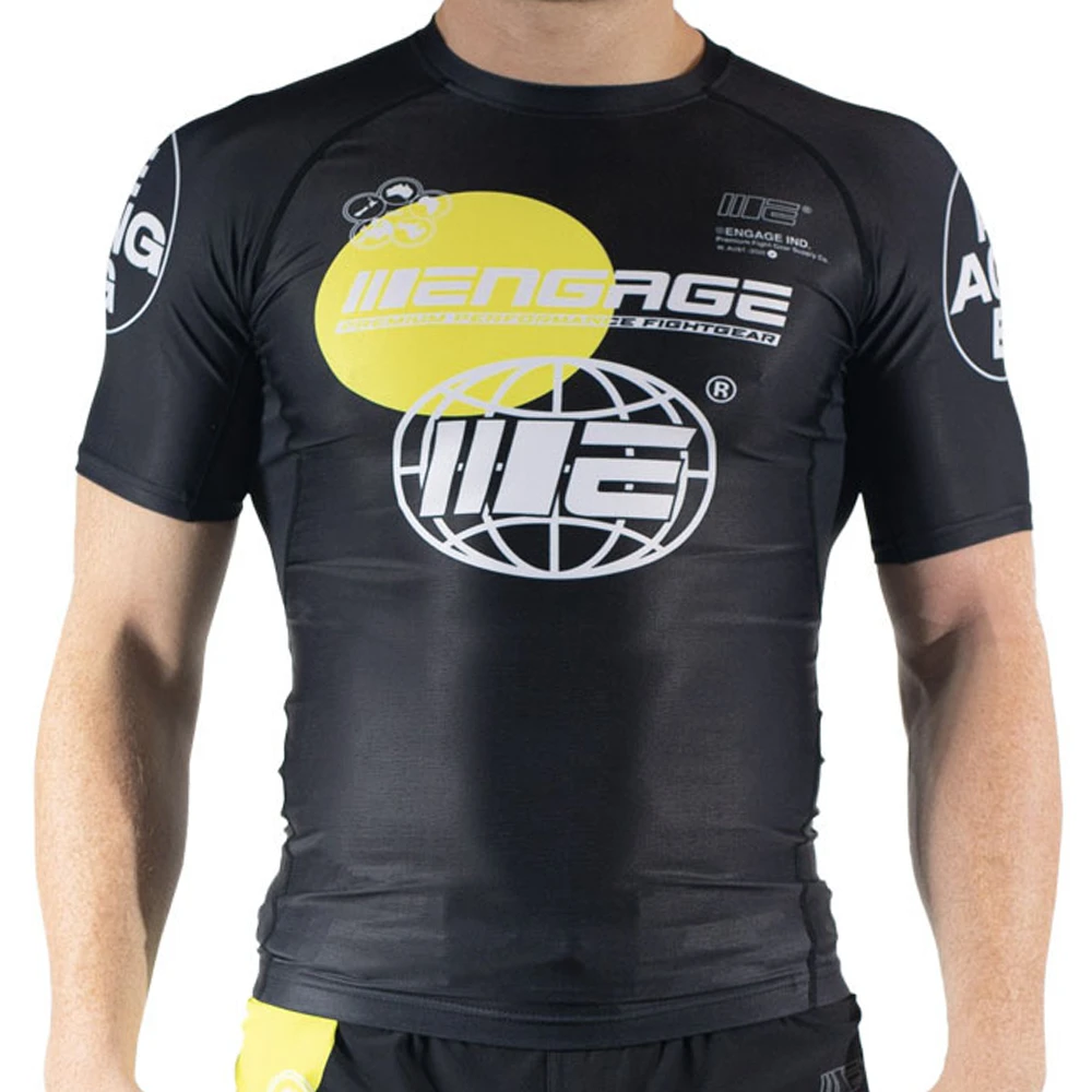 Engage Logo Set SS Rash Guard 3 Engage Logo Set SS Rash Guard