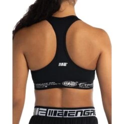 Engage Womens Black Sports Bra -Boxing Discount Store EW SB BLK c 3