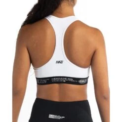 Engage Womens White Sports Bra -Boxing Discount Store EW SB WHT c 4