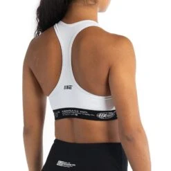 Engage Womens White Sports Bra -Boxing Discount Store EW SB WHT c 5