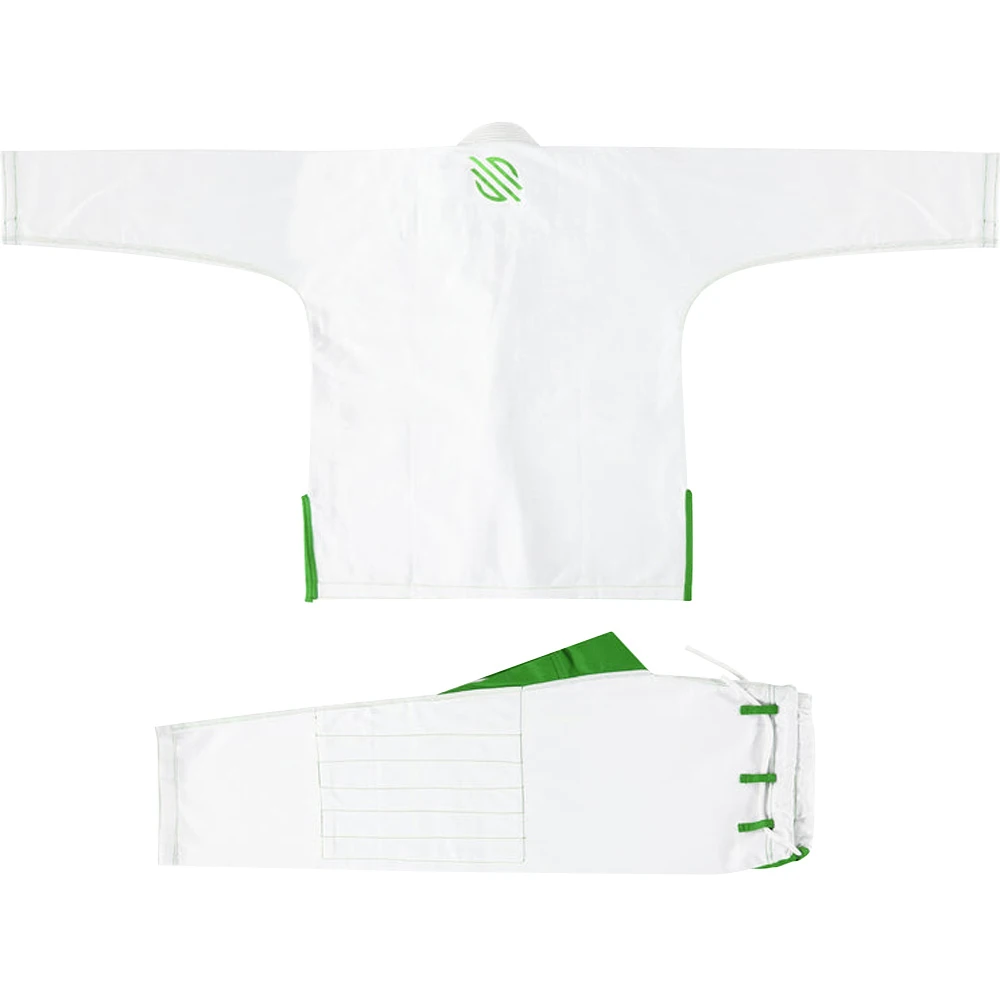 Sanabul Womens Essential White Jiu Jitsu Gi 4 Sanabul Womens Essential White Jiu Jitsu Gi - Image 2