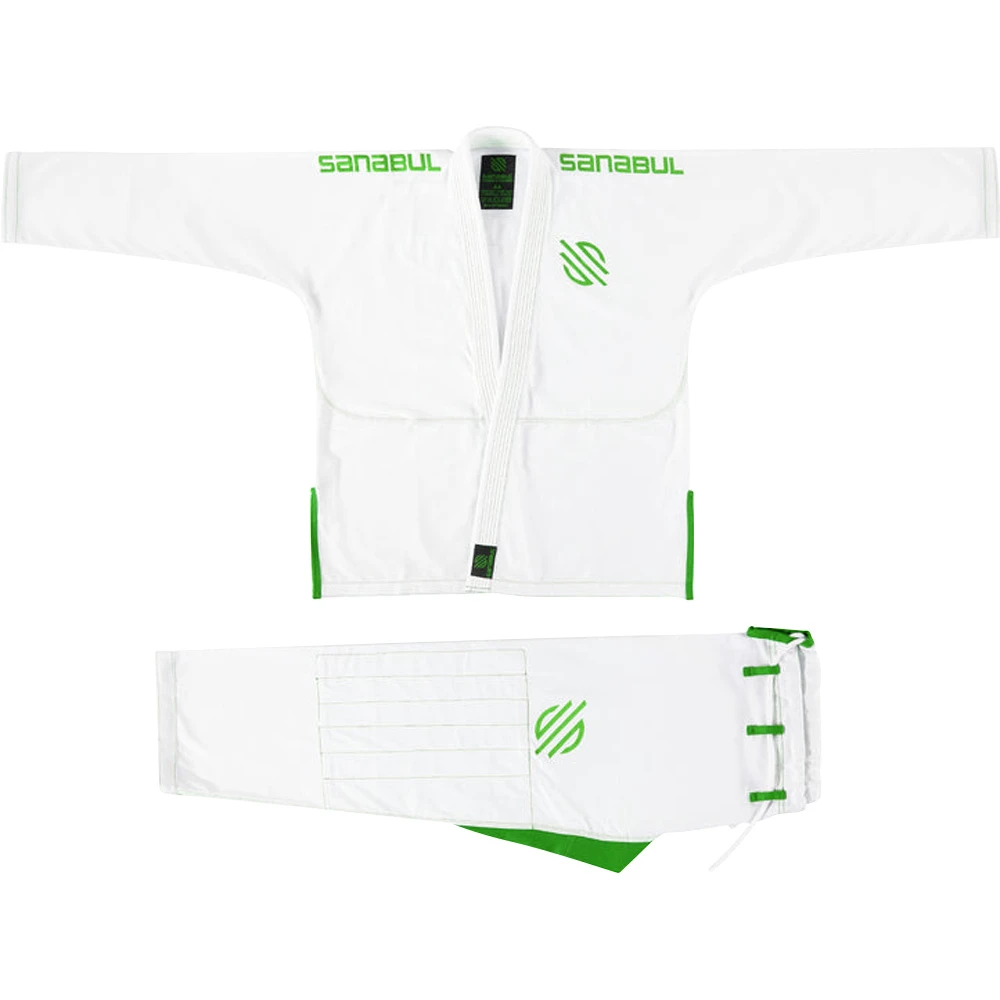 Sanabul Womens Essential White Jiu Jitsu Gi 5 Sanabul Womens Essential White Jiu Jitsu Gi - Image 3