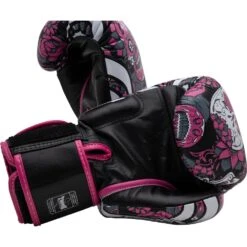 Twins Skull Tattoo Pink Boxing Gloves -Boxing Discount Store FBGVL3 53 PNK c 7