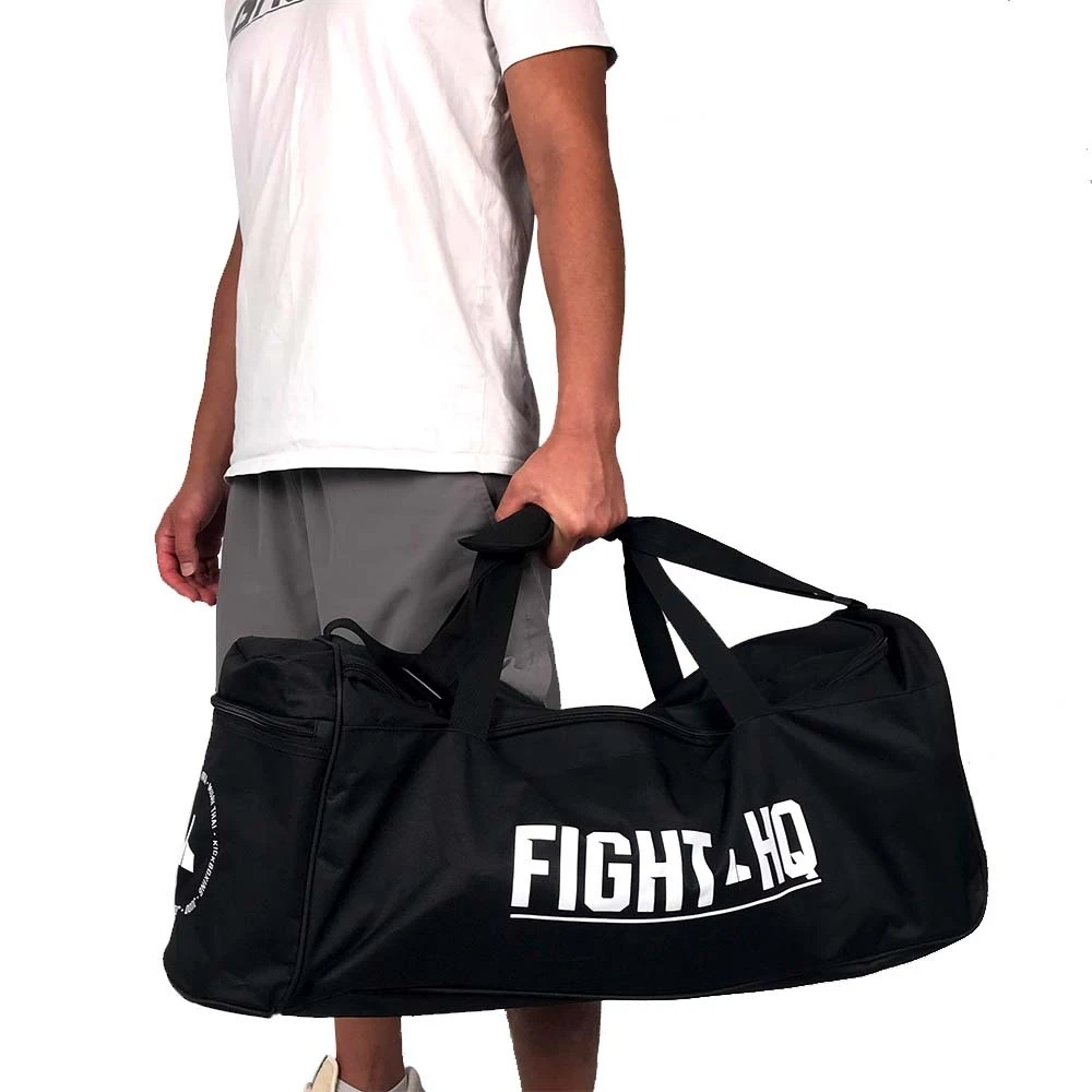 FightHQ Black Duffle Gym Bag 5 FightHQ Black Duffle Gym Bag - Image 3