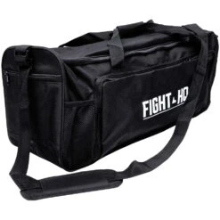 FightHQ Black Duffle Gym Bag