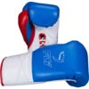 Fly Boxing Superlace X Blue/White/Red Boxing Gloves -Boxing Discount Store FLYXL BWR c