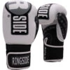 Ringside Apex Flash Black White Sparring Gloves -Boxing Discount Store FTG2 BK WHT c