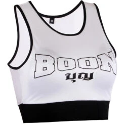 Boon White Crop Top -Boxing Discount Store FTSW c 2