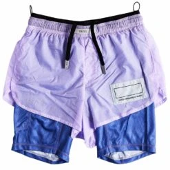 VHTS FW 22 Translucence Purple Combat Shorts