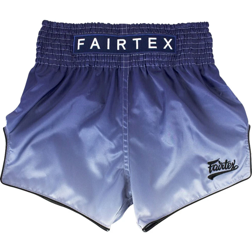 Fairtex Fade Blue Muay Thai Shorts 3 Fairtex Fade Blue Muay Thai Shorts