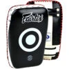Fairtex Small Curved Black/White Thai Pads -Boxing Discount Store FX KPLC1