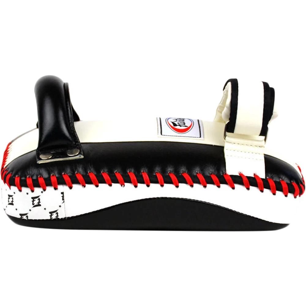Fairtex Small Curved Black/White Thai Pads 6 Fairtex Small Curved Black/White Thai Pads - Image 4