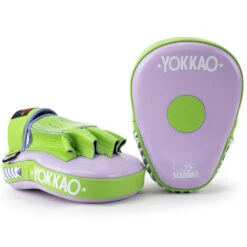 Yokkao Orchid Bloom Open Leather Focus Mitts -Boxing Discount Store FYML 20 2