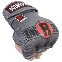 Ringside Gel Shock Grey Quick Wraps