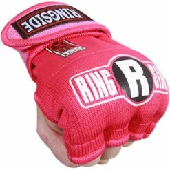 Ringside Gel Shock Pink Quick Hand Wraps